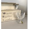 SET 6 COPPA CALICE VINO CRISTALLO MOLATO "Orly" Arnolfo di Cambio  11 cm/h