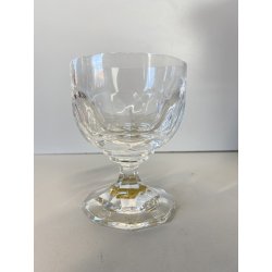 SET 6 COPPA CALICE VINO CRISTALLO MOLATO "Orly" Arnolfo di Cambio  11 cm/h