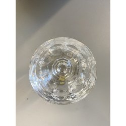 SET 6 COPPA CALICE VINO CRISTALLO MOLATO "Orly" Arnolfo di Cambio  11 cm/h