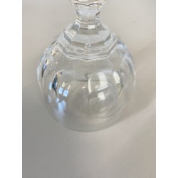 SET 6 COPPA CALICE VINO CRISTALLO MOLATO "Orly" Arnolfo di Cambio  11 cm/h