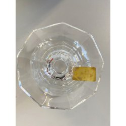 SET 6 COPPA CALICE VINO CRISTALLO MOLATO "Orly" Arnolfo di Cambio 11 cm/h