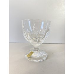 SET 6 COPPA CALICE VINO CRISTALLO MOLATO "Orly" Arnolfo di Cambio 11 cm/h