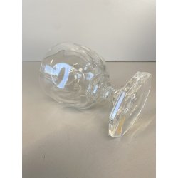 SET 6 COPPA CALICE VINO CRISTALLO MOLATO "Orly" Arnolfo di Cambio 11 cm/h