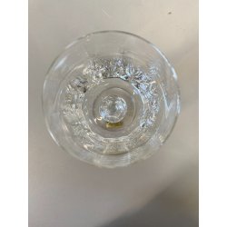 SET 6 CALICI CRISTALLO Arnolfo Di Cambio TAGLIO 1000 Mod FIRENZE - 14,6 cm/h