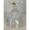 SET 6 COPPA CALICE VINO CRISTALLO MOLATO "Orly" Arnolfo di Cambio 11 cm/h