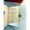 antico LIBRO PREGHIERE con COFANETTO TECA custodia VITTORIANO messale epoca 1878