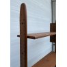 LIBRERIA VINTAGE SCAFFALE MODULARE RIPIANI DESIGN LEGNO TEAK ANNI 50/60