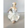 SCULTURA PORCELLANA VINTAGE Wallendorf 1764 STATUA DANZA FIGURA BALLERINA '60