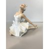 SCULTURA PORCELLANA VINTAGE Wallendorf 1764 STATUA DANZA FIGURA BALLERINA '60