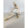 SCULTURA PORCELLANA VINTAGE Wallendorf 1764 STATUA DANZA FIGURA BALLERINA '60