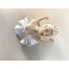 SCULTURA PORCELLANA VINTAGE Wallendorf 1764 STATUA DANZA FIGURA BALLERINA '60
