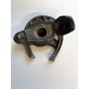 ANTICO CALAMAIO in BRONZO testa FERRO di cavallo FERMACARTE scrivania primi '900