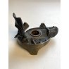ANTICO CALAMAIO in BRONZO testa FERRO di cavallo FERMACARTE scrivania primi '900