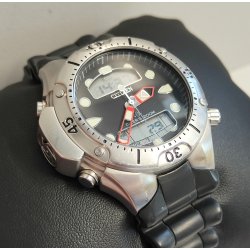 Citizen PROMASTER AQUALAND c500 Diver's 200m OROLOGIO POLSO SUB gomma nero WATCH