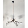 LAMPADARIO DESIGN SOSPENSIONE ANNI 50/60 STILNOVO HANGING LAMP VINTAGE SOFFITTO