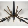 LAMPADARIO DESIGN SOSPENSIONE ANNI 50/60 STILNOVO HANGING LAMP VINTAGE SOFFITTO