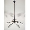 LAMPADARIO DESIGN SOSPENSIONE ANNI 50/60 STILNOVO HANGING LAMP VINTAGE SOFFITTO