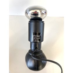 LAMPADA da TAVOLO ORIENTABILE DESIGN Gino Sarfatti MOD. 600/G ARTELUCE NERA 1966