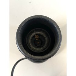 LAMPADA da TAVOLO ORIENTABILE DESIGN Gino Sarfatti MOD. 600/G ARTELUCE NERA 1966