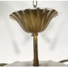 LAMPADARIO ANNI 50/60 OTTONE 16 LUCI DESIGN SOSPENSIONE HANGING LAMP VINTAGE