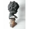 ANTICO BUSTO BRONZO BAMBINO LACRIME PIANTO STILE MEDARDO ROSSO SCULTURA STATUA
