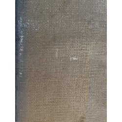 GRANDE DIPINTO OLIO PAESAGGIO MONTANO FIGURE ALPEGGIO BAITA RUSCELLO FIRMATO '30
