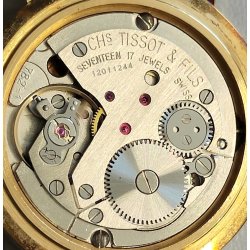 OROLOGIO POLSO Tissot Visodate ANNI 60 cal. 782-1 PLAQUE OR Vintage Wrist Watch