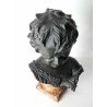 ANTICO BUSTO BRONZO BAMBINO LACRIME PIANTO STILE MEDARDO ROSSO SCULTURA STATUA