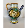 ANFORA IDRIA BROCCA VERSATOIO CERAMICA Molaroni Pesaro DECORO VOLTO PAGGIO '20