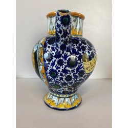 ANFORA IDRIA BROCCA VERSATOIO CERAMICA Molaroni Pesaro DECORO VOLTO PAGGIO '20