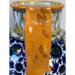 ANFORA IDRIA BROCCA VERSATOIO CERAMICA Molaroni Pesaro DECORO VOLTO PAGGIO '20