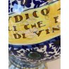 ANFORA IDRIA BROCCA VERSATOIO CERAMICA Molaroni Pesaro DECORO VOLTO PAGGIO '20