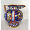 ANFORA BROCCA VERSATOIO CERAMICA LUSTRO Gualdo Tadino DECORO RINASCIMENTALE '30
