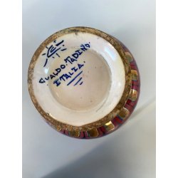 ANFORA BROCCA VERSATOIO CERAMICA LUSTRO Gualdo Tadino DECORO RINASCIMENTALE '30