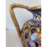 ANFORA BROCCA VERSATOIO CERAMICA LUSTRO Gualdo Tadino DECORO RINASCIMENTALE '30