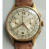 ANTICO OROLOGIO POLSO Oriental Chrono LANDERON lamin ORO anni 50 OLD WRIST WATCH