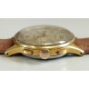 ANTICO OROLOGIO POLSO Oriental Chrono LANDERON lamin ORO anni 50 OLD WRIST WATCH