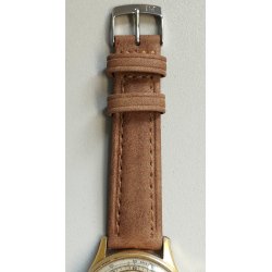 ANTICO OROLOGIO POLSO Oriental Chrono LANDERON lamin ORO anni 50 OLD WRIST WATCH
