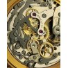 ANTICO OROLOGIO POLSO Oriental Chrono LANDERON lamin ORO anni 50 OLD WRIST WATCH