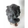 ANTICO BUSTO BRONZO BAMBINO LACRIME PIANTO STILE MEDARDO ROSSO SCULTURA STATUA