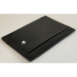 Montblanc MEMO WRITING PAD 14109 Custodia Porta Carte Credito PORTAFOGLIO PELLE