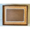 ANTICO QUADRO DIPINTO OLIO TAVOLA PAESAGGIO BOSCHIVO AUTUNNALE BOSCO BETULLE 900