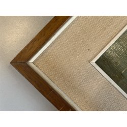 QUADRO DIPINTO OLIO PAESAGGIO LACUSTRE