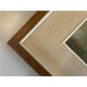 QUADRO DIPINTO OLIO PAESAGGIO LACUSTRE