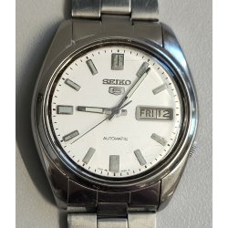 ANTICO OROLOGIO POLSO Seiko 5 Automatic 7009-821A anni 70 Vintage Wrist Watch