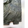 antico BASSORILIEVO in BRONZO ritratto femminile FIRMATO G. BIANCHI primi '900