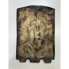 antico BASSORILIEVO in BRONZO ritratto femminile FIRMATO G. BIANCHI primi '900