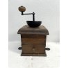 ANTICO GRANDE MACININO macina CAFFE PEPE GRINDER LEGNO rustico primi '900