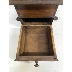 ANTICO GRANDE MACININO macina CAFFE PEPE GRINDER LEGNO rustico primi '900