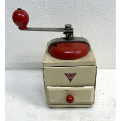VINTAGE MACININO macina CAFFE PEPE firmato BG GRINDER LEGNO anni 50